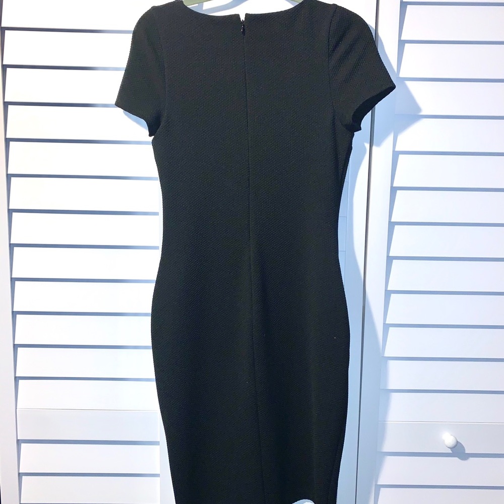 EXPRESS Midi dress w/ side zipper - Picture 2 of 4